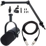 Micro Shure MV7 – Microphone Dynamique USB/XLR pour Podcast & Studio
